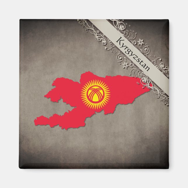 Kirgisistan Magnet (Vorne)