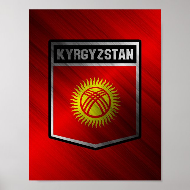 Kirgisistan Poster (Vorne)