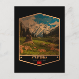 Kirgisistan Postkarte