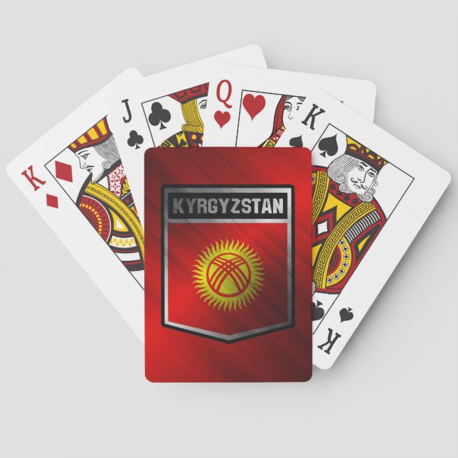 Kirgisistan Spielkarten (Rückseite)