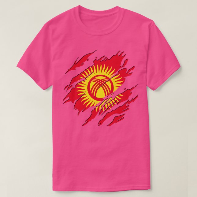 Kirgisistan T-Shirt (Design vorne)