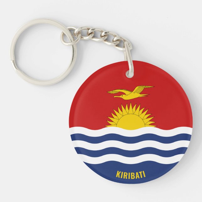Kiribati Drapeau Charme Patriotique (Devant)