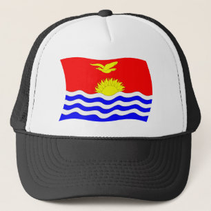 Kiribati Flag Hat Truckerkappe