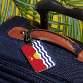 Kiribati-Flagge Gepäckanhänger