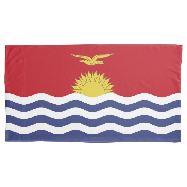 Kiribati-Flagge Kissenbezug (Vorderseite)