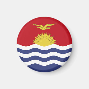 Kiribati-Flagge Magnet