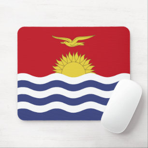 Kiribati-Flagge Mousepad