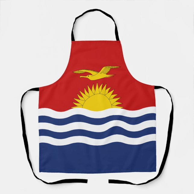 Kiribati-Flagge Schürze (Vorderseite)