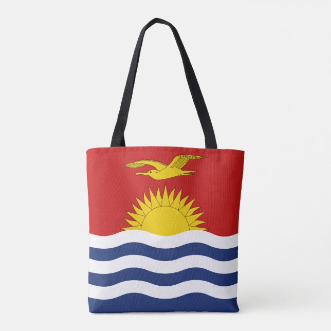 Kiribati-Flagge Tasche (Rückseite)