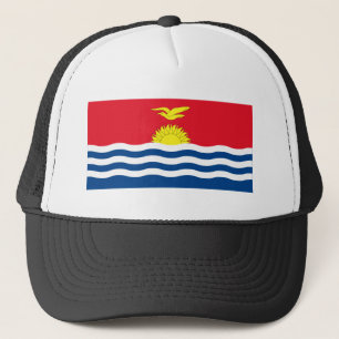 Kiribati-Flagge Truckerkappe