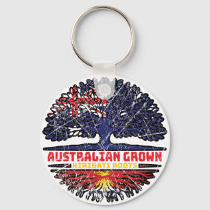 Kiribati I-Kiribati Australian Australien Tree Schlüsselanhänger