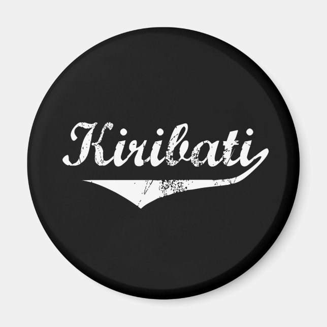 Kiribati-Revolution-Stil Magnet (Vorne)