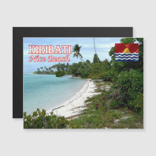 Kiribati - Schöner Strand - Magnetkarte
