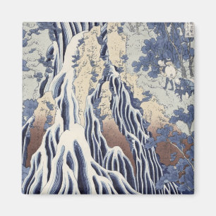 Kirifuri Fall auf Kurokami Berg Magnet