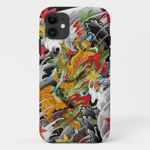 Kirin japanische Tätowierungskunst-Aquarellmalere Case-Mate iPhone Hülle