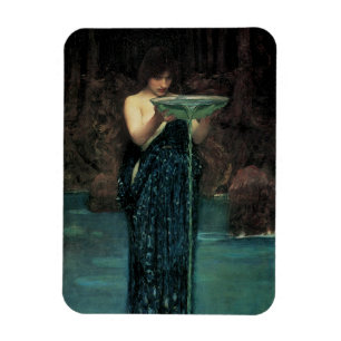 Kirke die Neiderfüllte von John William Waterhouse Magnet