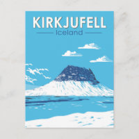 Kirkjufell Island Reisen Vintag