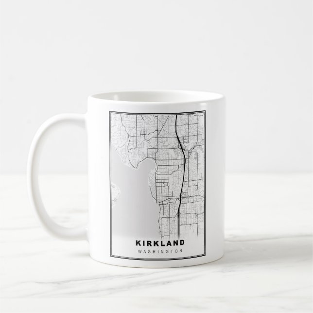 Kirkland Map Kaffeetasse (Links)