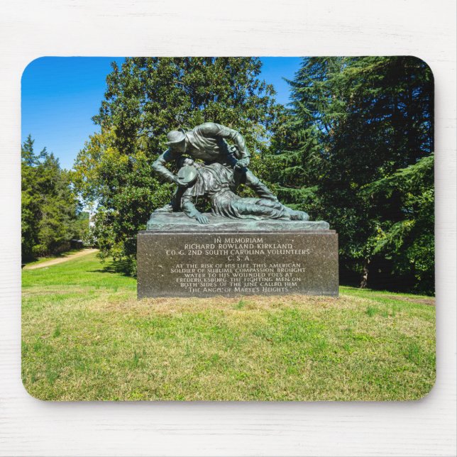 Kirkland Monument im Gefechtsfeld von Fredericksbu Mousepad (Vorne)