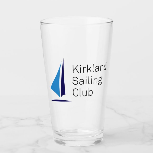 Kirkland Sailing Club-Logo Glas (Vorderseite)