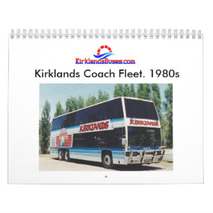 Kirklands Bus-und Trainer-Flotte Kalender