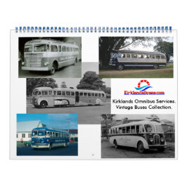 Kirklands Vintag Buses Kalender