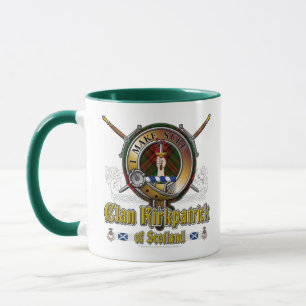 Kirkpatrick Clan Abzeichen Tasse