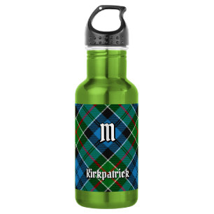 Kirkpatrick-Clan-Tartan Edelstahlflasche