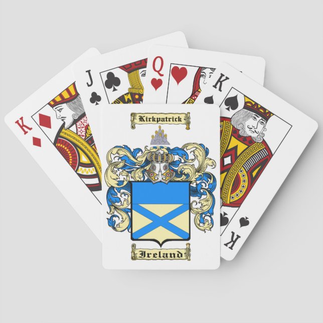 Kirkpatrick (Irland) Spielkarten (Rückseite)