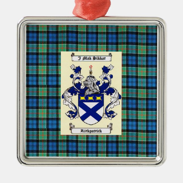Kirkpatrick Verzierung 4 Ornament Aus Metall (Vorne)