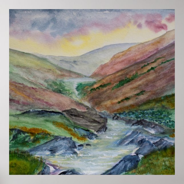 Kirkstone Pass - English Lake District Poster (Vorne)