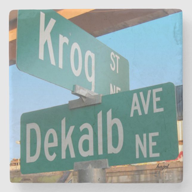 Kirkwood Atlanta, Krog Dekalb Ave, Kirkwood Steinuntersetzer (Vorderseite)