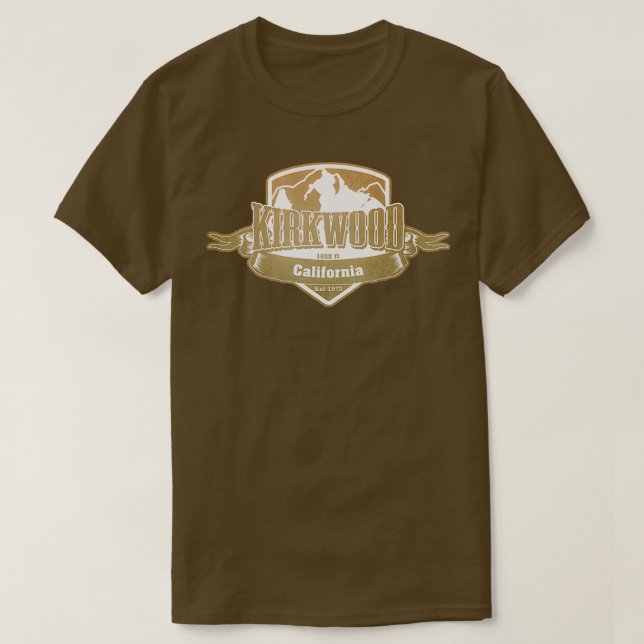 Kirkwood California Ski Resort 1 T-Shirt (Design vorne)