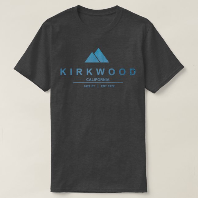 Kirkwood Ski Resort California Essential T-Shirt (Design vorne)