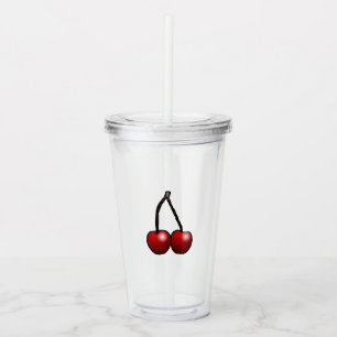 Kirsch - Acryl-Tumbler Acryltrinkbecher