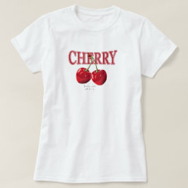 Kirsch-Ästhetik Süße Sommerfrucht T-Shirt