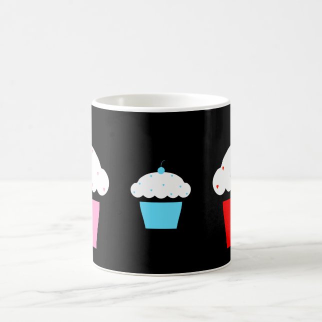 Kirsch-Cupcake Kaffeetasse (Mittel)
