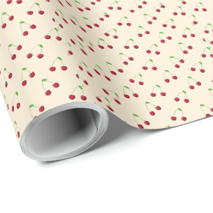 Kirsch-Design-Geschenkverpackungspapier Geschenkpapier