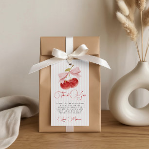 Kirsch-Geburtstagsgeschenk-Anhänger Geschenkanhänger