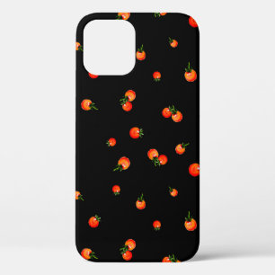 Kirsch-Tomaten-Illustration. Wasserfarb nahtlos Case-Mate iPhone Hülle