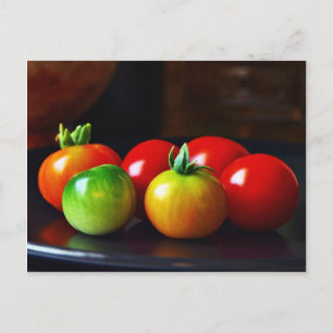 Kirsch-Tomaten Postkarte