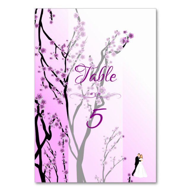 Kirschbaum Tischnummer (Vorderseite)