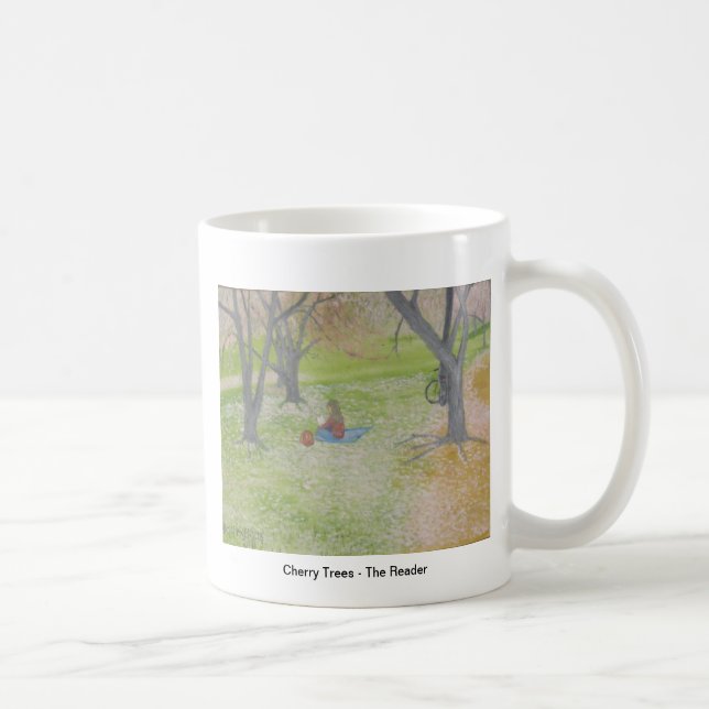 Kirschbäume - der Leser Kaffeetasse (Rechts)