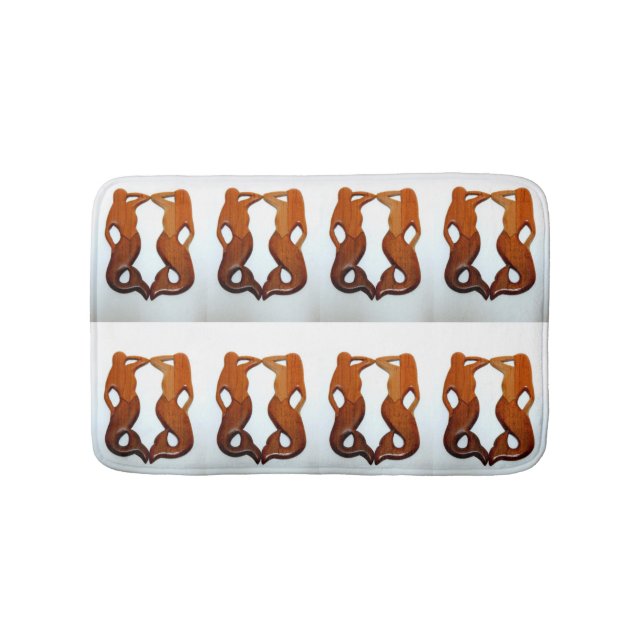 Kirschbaummöwe Badematte (Vorderseite)