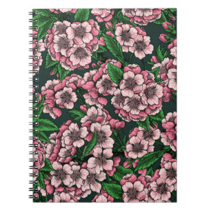 Kirschblüte 2 notizblock