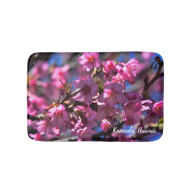 Kirschblüte Badematte (Vorderseite)