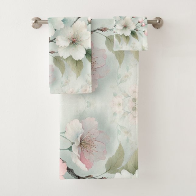 Kirschblüte Badhandtuch Set (Insitu)