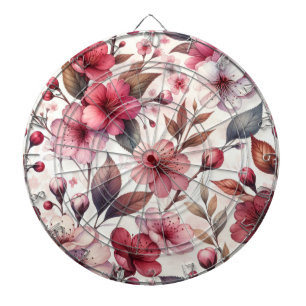 Kirschblüte Dartscheibe