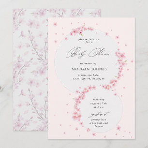 Kirschblüte elegante Babydusche