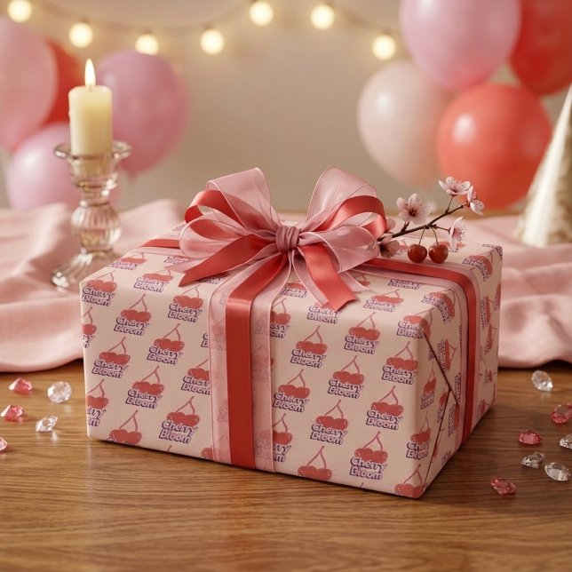 Kirschblüte Geschenkpapier (Von Creator hochgeladen)